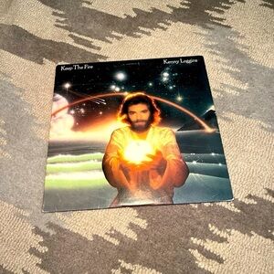 Kenny Loggins Keep the Fire vintage vinyl record from 1979